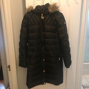 Michael Kors Faux Fur Hooded Winter Coat